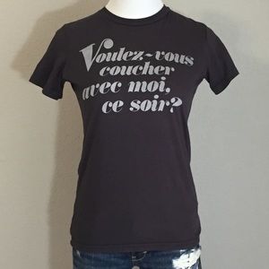 Worn Free vintage shirt Voulez Vous